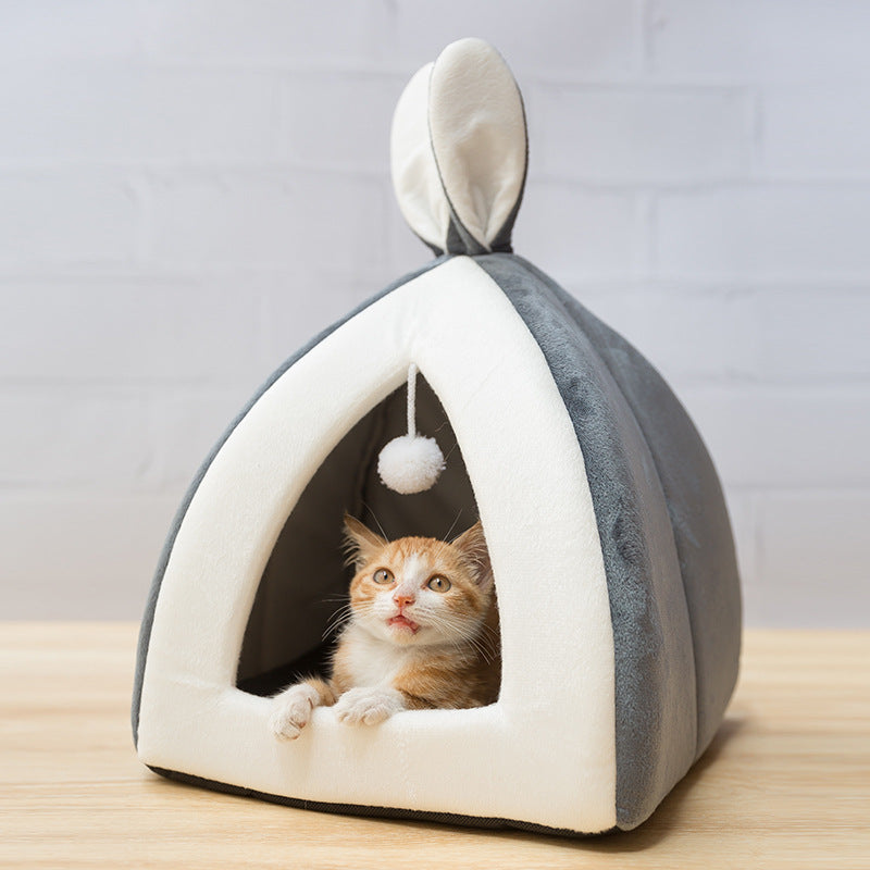 猫用 ドーム型ハウスベッド