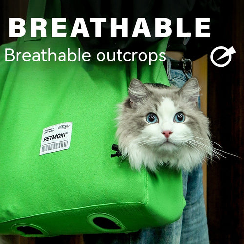 Canvas Cat Carrier Bag