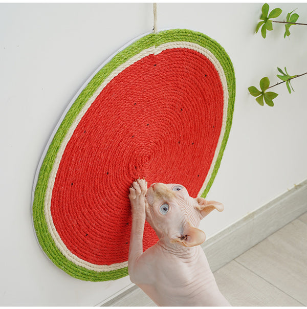 Fruit Sisal Scratching Mat