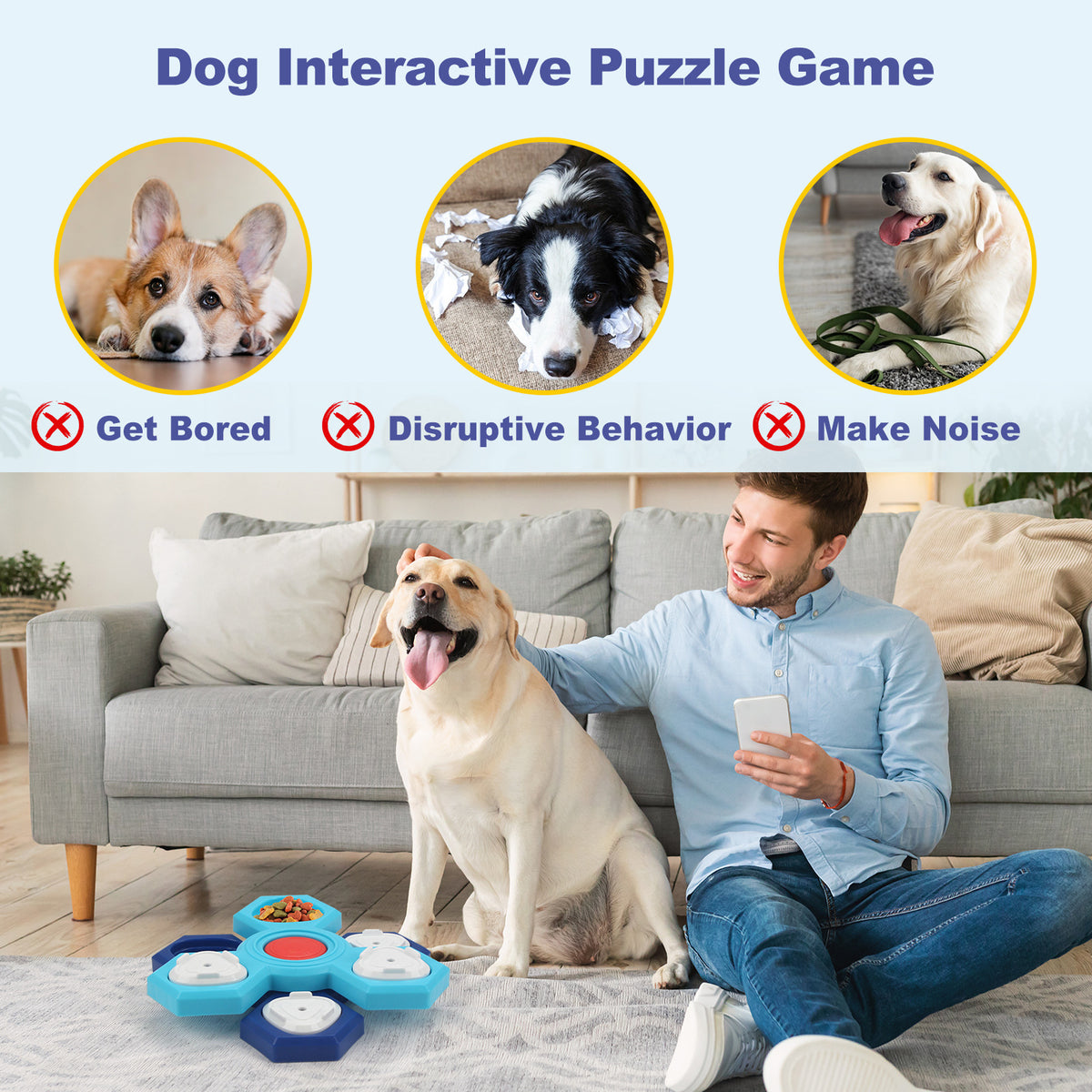 4-Layer Puzzle Feeder